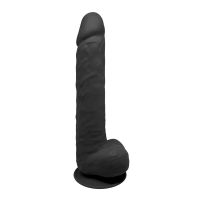 SilexD dildo Dual Density modelo 1 15" (negro)