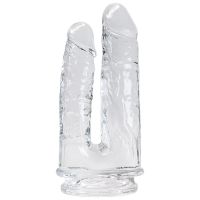 Alive Imperium dildo doble jelly, transparente
