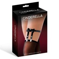 Cinderella Liguero de Cuero Vegano con Lazo, Talla Única, imagen 2