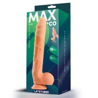 Max & Co Ben dildo realista con testículos 10,2" color piel, imagen 4