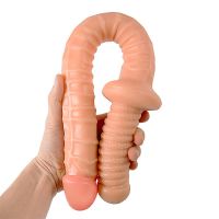 Max & Co Blade dildo realista espada 18,5" color piel, imagen 2