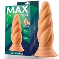 Max & Co Felix plug anal adaptable 5,9" color piel, imagen 2