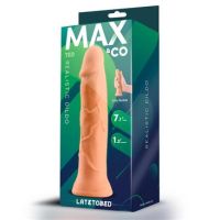 Max & Co Ted dildo realista 7,1" color piel