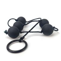 A-Gusto cadena anal de 5 bolas 36 cm (negro), imagen 3