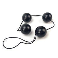 A-Gusto cadena anal de 4 bolas (negro), imagen 3