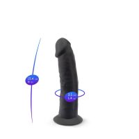 SilexD dildo de silicona de doble densidad Mod. 2 - 6" negro, imagen 5