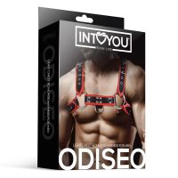 IntoYou Odiseo arnés de pecho para hombre, cuero vegano, imagen 4