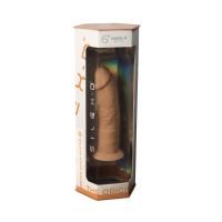 SilexD dildo de silicona de doble densidad Mod. 2 - 6" caramelo, imagen 6