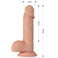 Baile Catoblepas dildo de fantasía realista 8,1", imagen 8