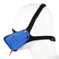 A-Gusto máscara de cachorro de neopreno (azul), imagen 4