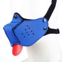 A-Gusto máscara de cachorro de neopreno (azul), imagen 2