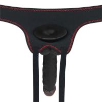 Lovetoy arnés ajustable con dildo 7,5", 10 funciones