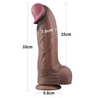 Lovetoy dildo de doble capa XXL 13", imagen 10