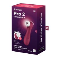 Satisfyer Pro 2 Generation 3 (rojo vino), imagen 2