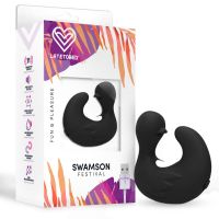 Festival Swamson estimulador dedal patito (negro), imagen 2