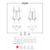 Obsessive Heartine corsé (negro), imagen 3