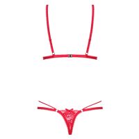 Obsessive Lovlea body de encaje con dibujo geométrico
