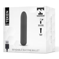 Tardenoche Teken bala vibradora flexible de silicona líquida, imagen 5