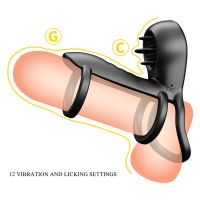 Pretty Love Jammy anillo vibrador triple para el pene, imagen 2