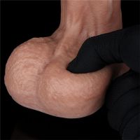 Lovetoy dildo de doble capa 9", imagen 10