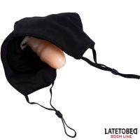LateToBed Antifaz con dildo desmontable de 6 cm, imagen 3