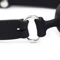 LateToBed mordaza con dildo de silicona ajustable 36-52 cm, imagen 6