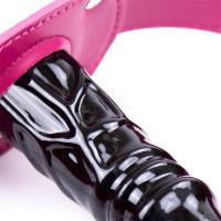 LateToBed mordaza con dildo ajustable 46-58 cm, dildo 10 cm, imagen 6