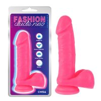 Chisa dildo de doble densidad rosa 7.6, imagen 5