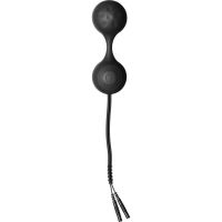 ElectraStim Lula Ejercitador de bolas Kegel de silicona Negro, imagen 4