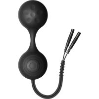 ElectraStim Lula Ejercitador de bolas Kegel de silicona Negro, imagen 5