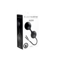 ElectraStim Lula Ejercitador de bolas Kegel de silicona Negro, imagen 6