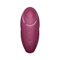 Satisfyer Tap and Climax 1 Vibrador con vibración y tapping (Rojo), imagen 3