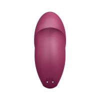 Satisfyer Tap and Climax 1 Vibrador con vibración y tapping (Rojo), imagen 6