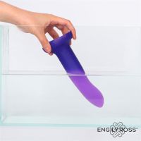 Dildox by Engily Ross dildo vibrador que cambia de color, azul a morado, imagen 6