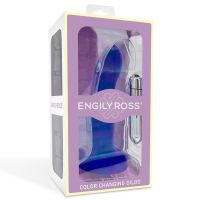 Dildox by Engily Ross dildo vibrador que cambia de color, azul a morado, imagen 5