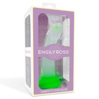 Dildox by Engily Ross dildo Confetti Star que brilla en la oscuridad 17 cm, imagen 5
