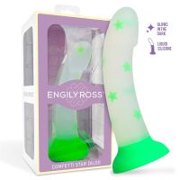 Dildox by Engily Ross dildo Confetti Star que brilla en la oscuridad 17 cm, imagen 3