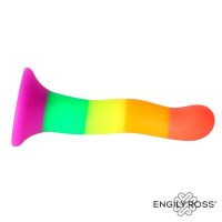 Dildox by Engily Ross dildo colores arcoíris LGBT 18 cm, imagen 6