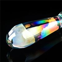 Lovetoy Twilight Gleam dildo de cristal Rising Ripples 19 cm, imagen 3