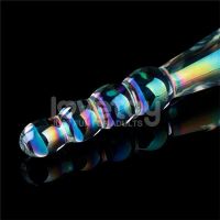 Lovetoy Twilight Gleam dildo de cristal Rising Ripples 19 cm, imagen 4