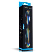 Lovetoy Twilight Gleam dildo de cristal Double Delight 23 cm, imagen 4