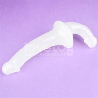 Lovetoy dildo doble Lumino Play con luz azul 10,5", imagen 3