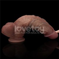 Lovetoy dildo de doble capa XXL 10,5" (negro), imagen 9