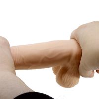 Baile Duvall dildo realista con piel deslizante 19,4 cm, imagen 8
