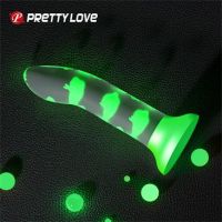 Pretty Love Romantic Rendezvous dildo que brilla en la oscuridad