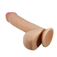 Baile Emeka dildo con piel deslizante 9,2", imagen 5