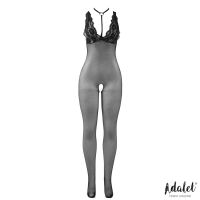 Adalet Lingerie Noelie bodystocking con encaje floral en el pecho, imagen 3