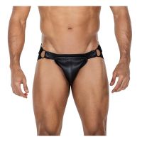 Cut4men JOCKSTR4P02 jockstrap con broches (negro)
