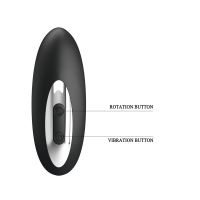 Pretty Love estimulador anal con bolas giratorias (negro), imagen 4