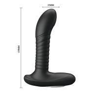 Pretty Love estimulador anal con bolas giratorias (negro), imagen 6